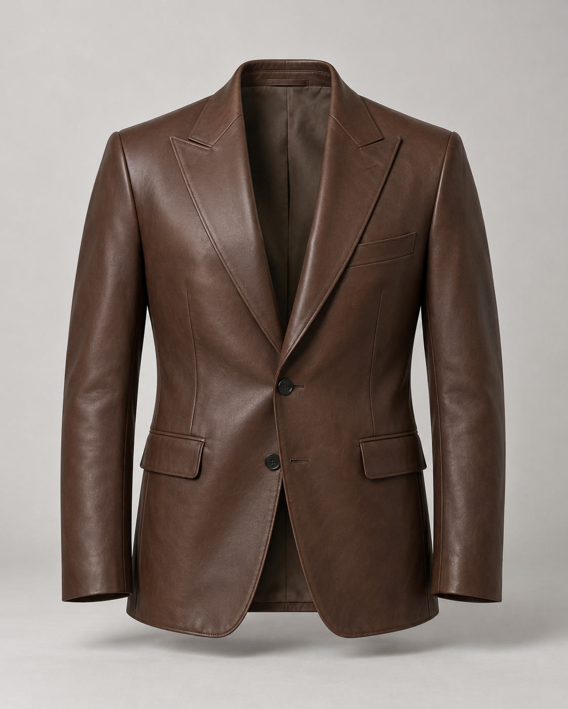 Chocolate Calfskin Blazer